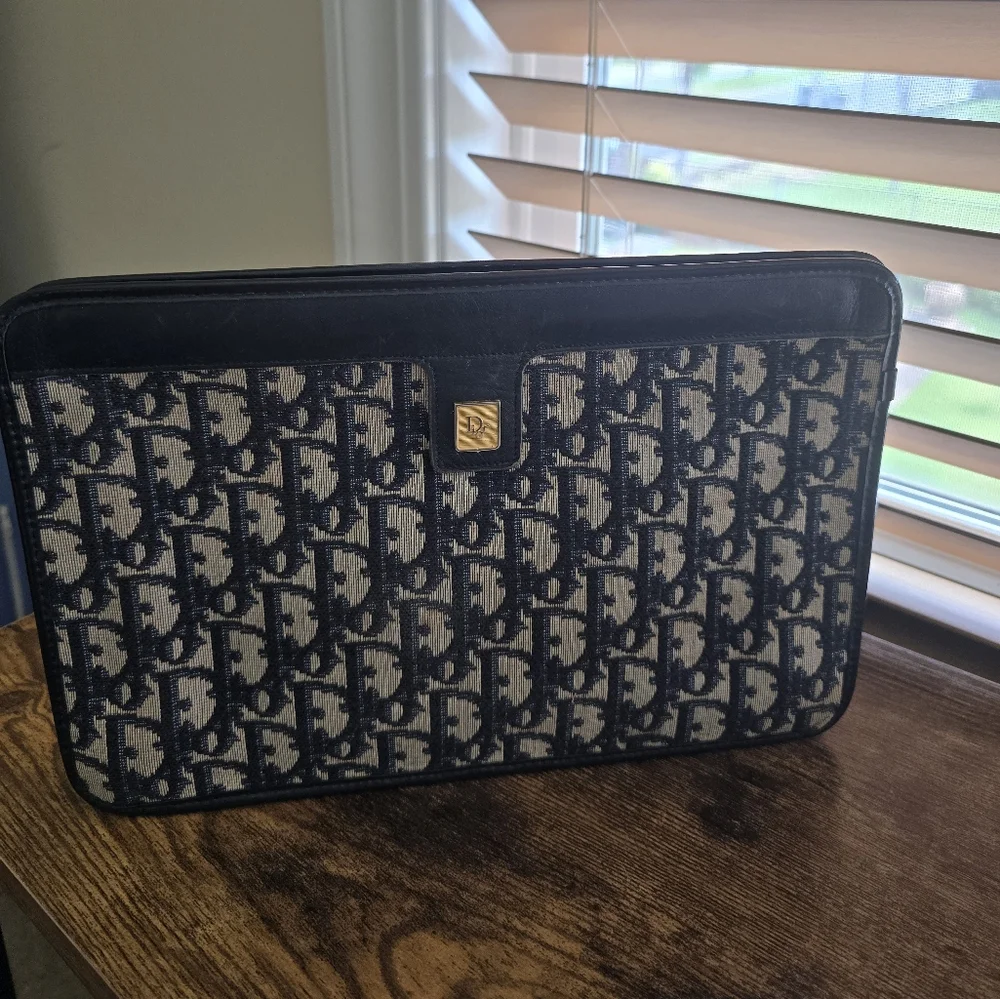Vintage Rare Dior Trotter Clutch